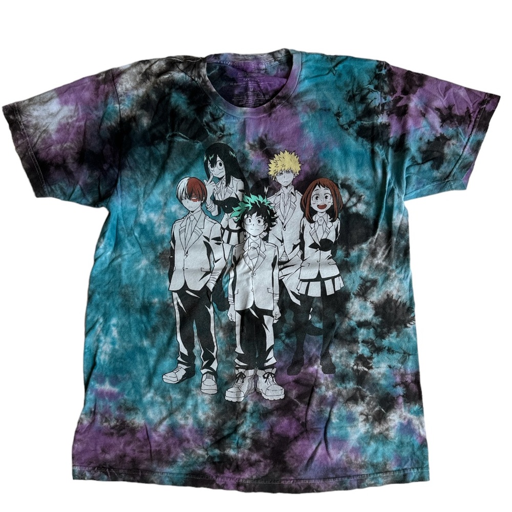 Tokyo Ghoul & My Hero Academia Tie-Dye T-Shirts by Funimation - Picture 9 of 9